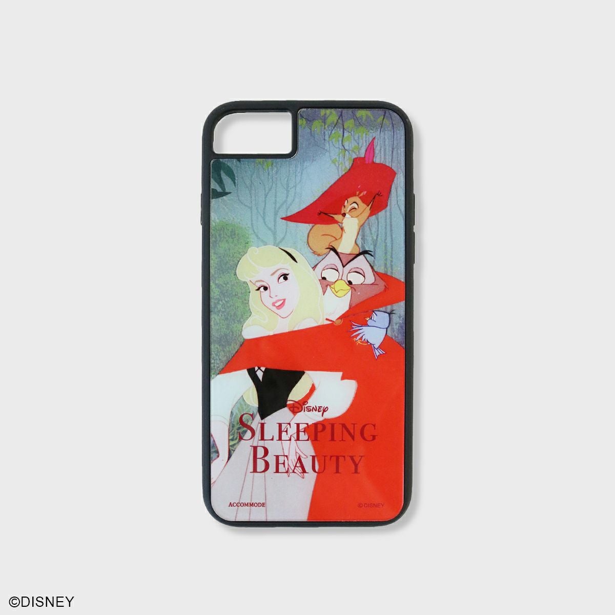 DISNEY COLLECTION眠れる森の美女/背面アクリルiPhoneケース 6-8/SE