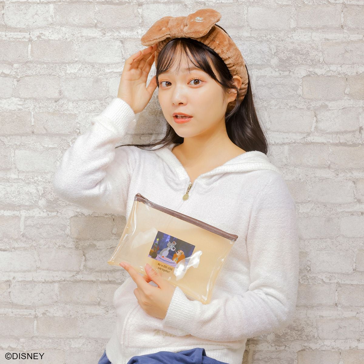DISNEY COLLECTIONポーチ＆ヘアバンドギフトセット オレンジ | その他