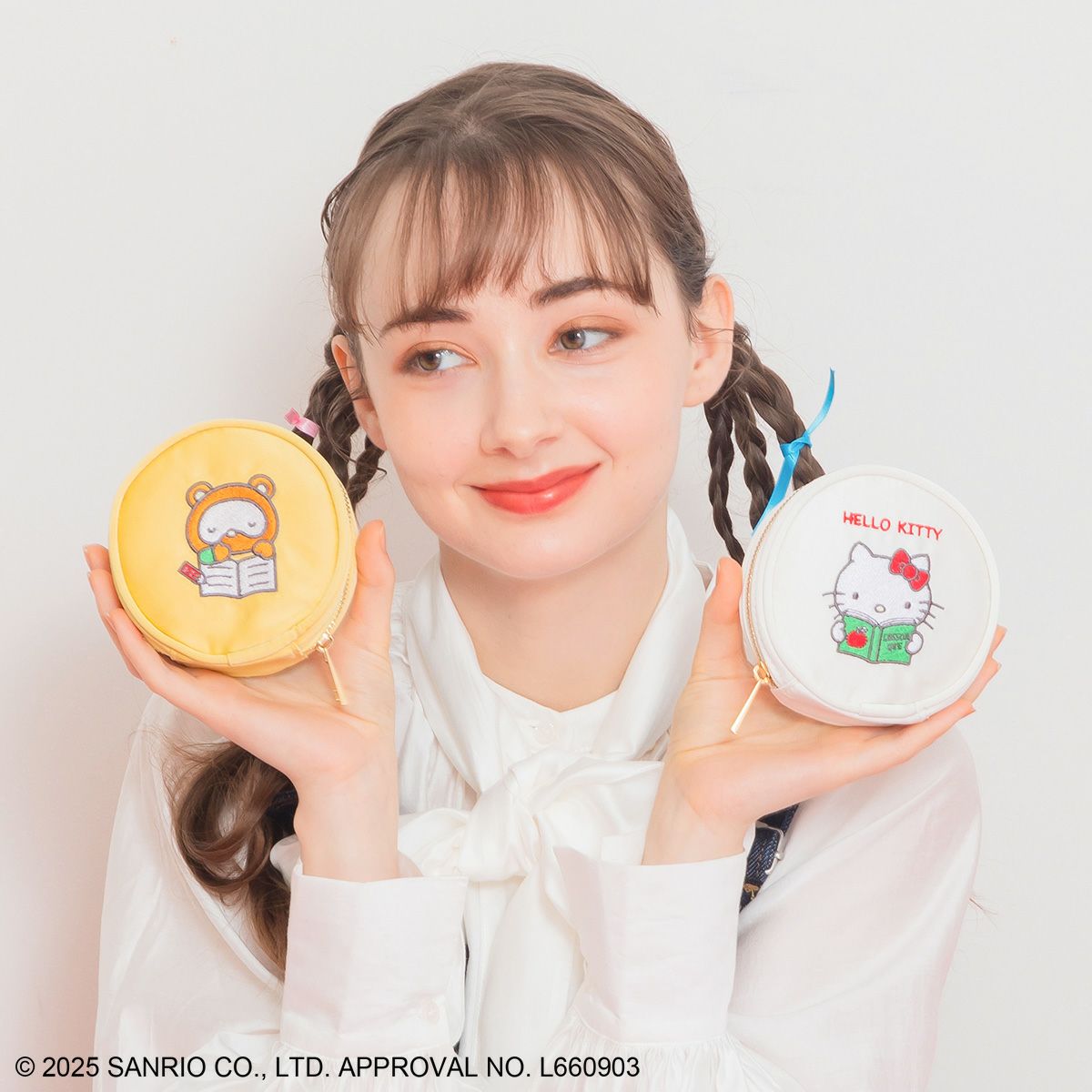 sanrioHELLO KITTY / アクセサリーポーチ イエロー | ポーチ | アコモ
