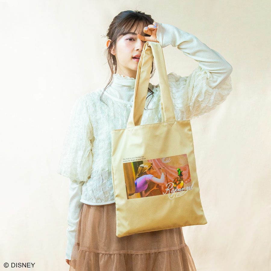 DISNEY COLLECTIONラプンツェル/サテンフォーカストート シルバー