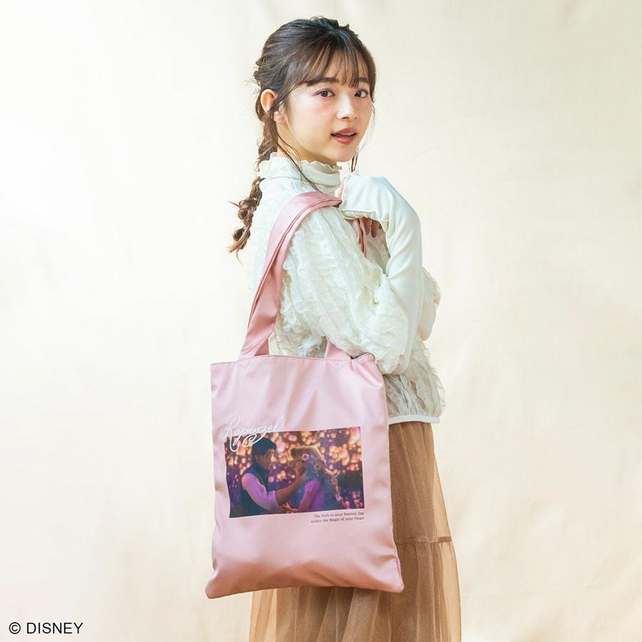 DISNEY COLLECTIONラプンツェル/サテンフォーカストート シルバー