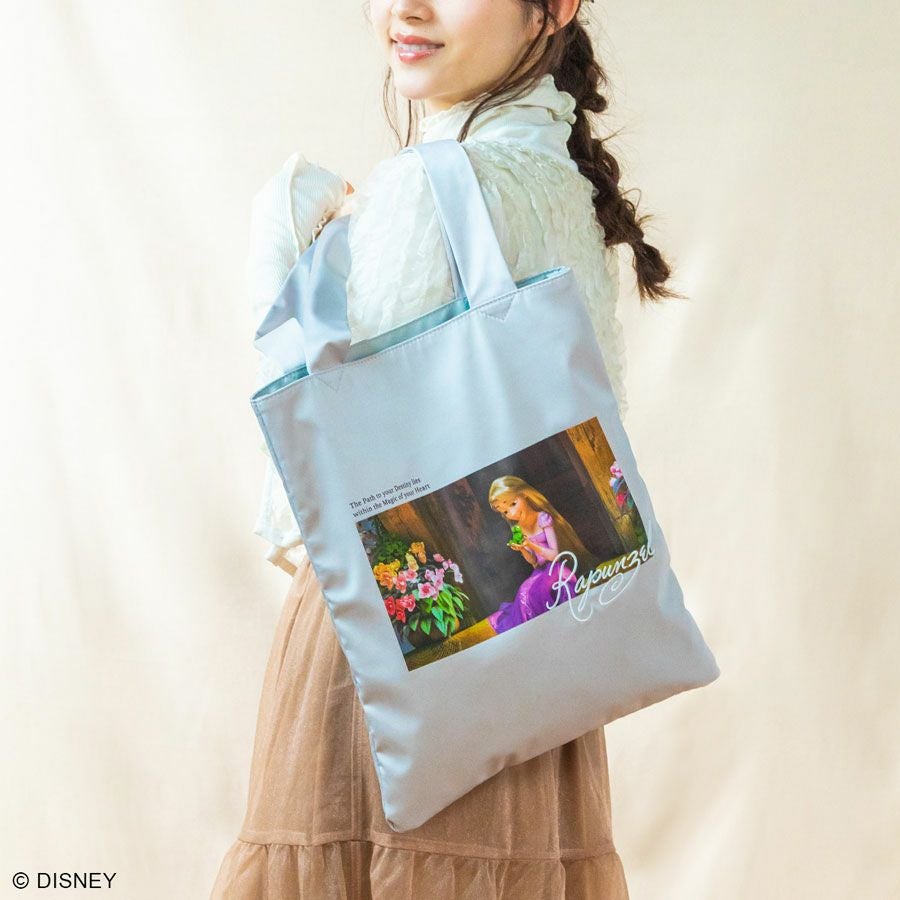 DISNEY COLLECTIONラプンツェル/サテンフォーカストート シルバー