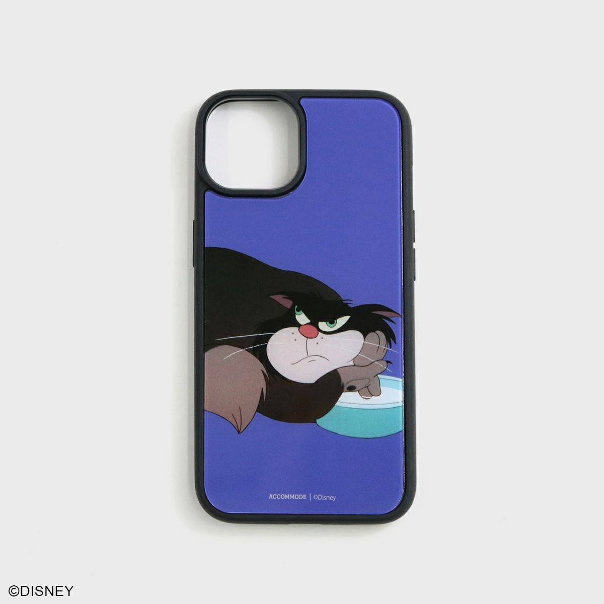 DISNEY COLLECTIONDISNEY/背面アクリルiPhoneケース 14対応 ルシファー
