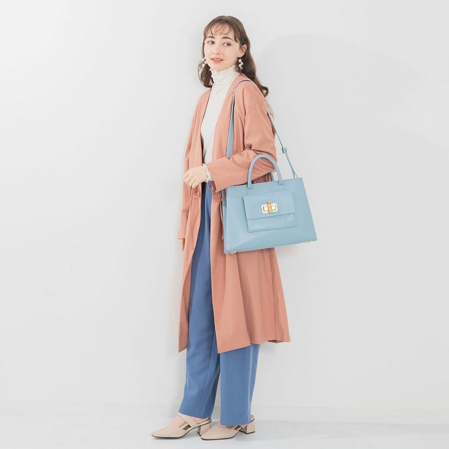 ACCOMMODEバンブーファンクションバッグ グレージュ | ショルダー