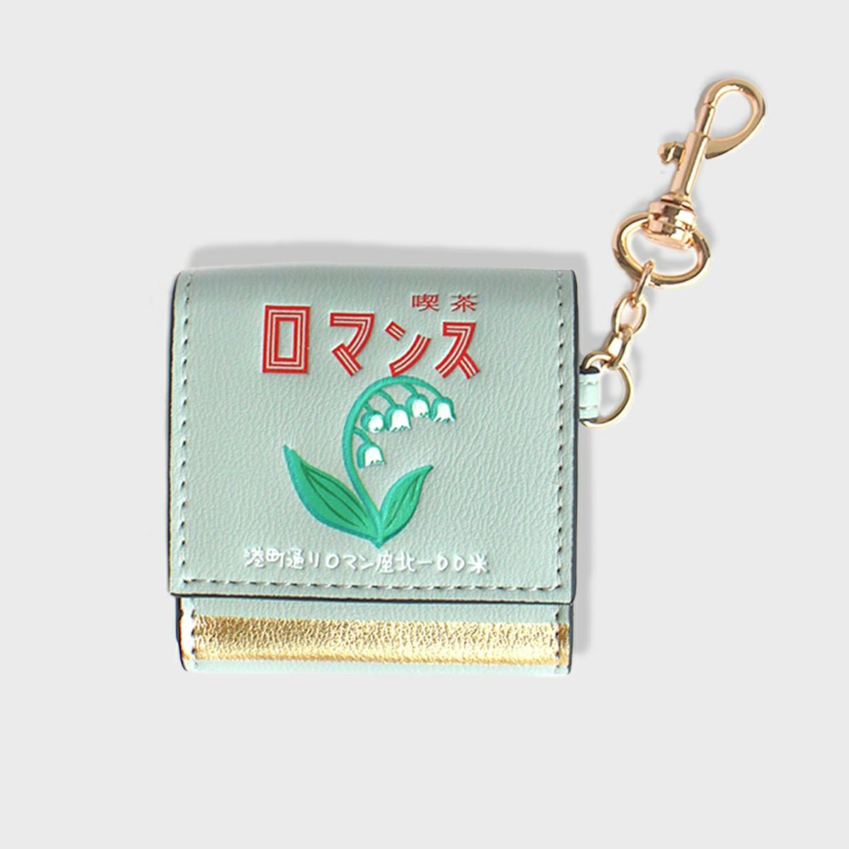 ACCOMMODEキッサマッチバコポーチチャーム ミント | ポーチ | アコモ