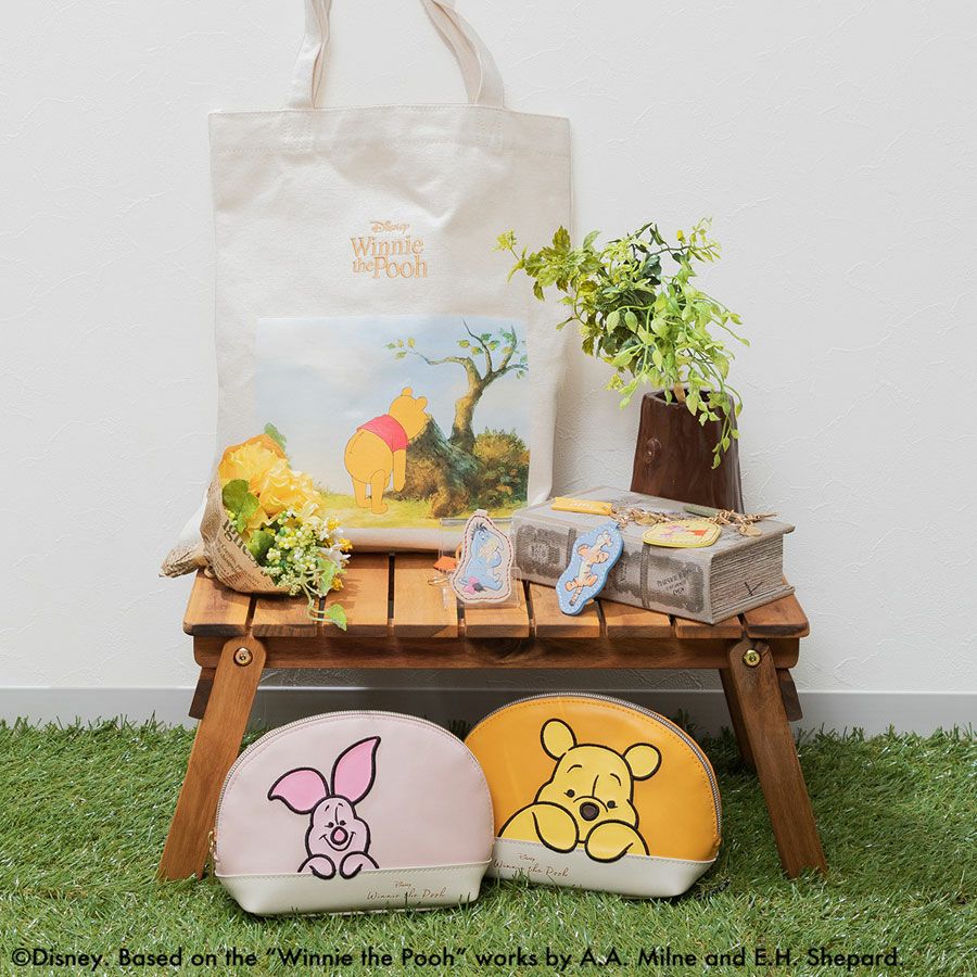 DISNEY COLLECTIONウィニー ザ プー/パッチワークポーチ ピグレット