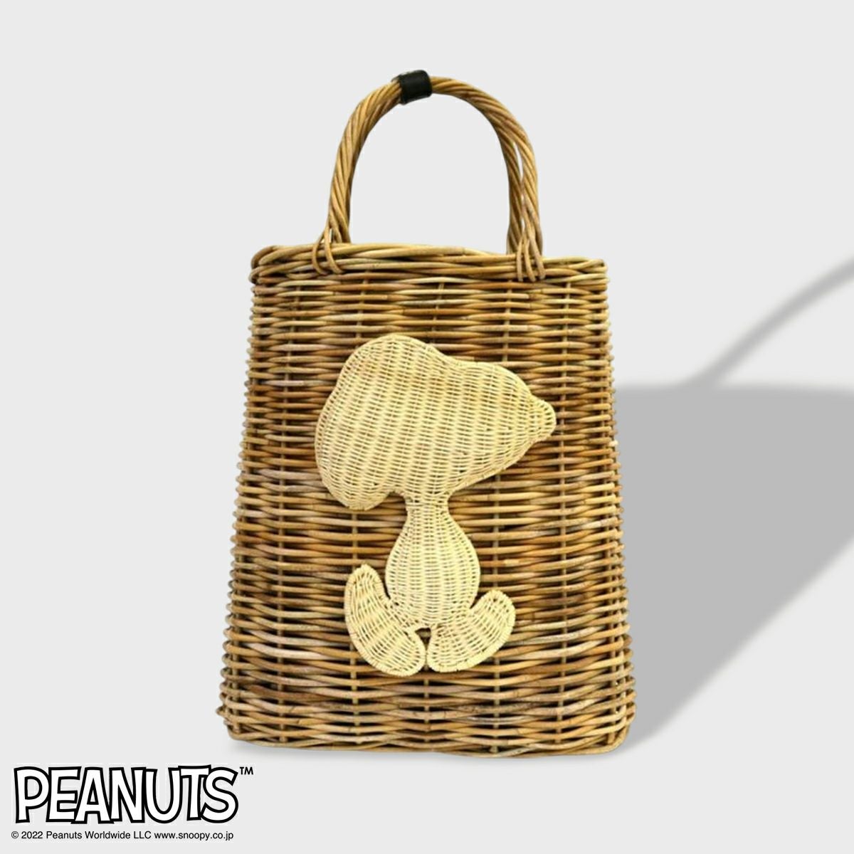 SNOOPYSNOOPY/Arurog basket S ナチュラル | カゴバッグ | アコモ