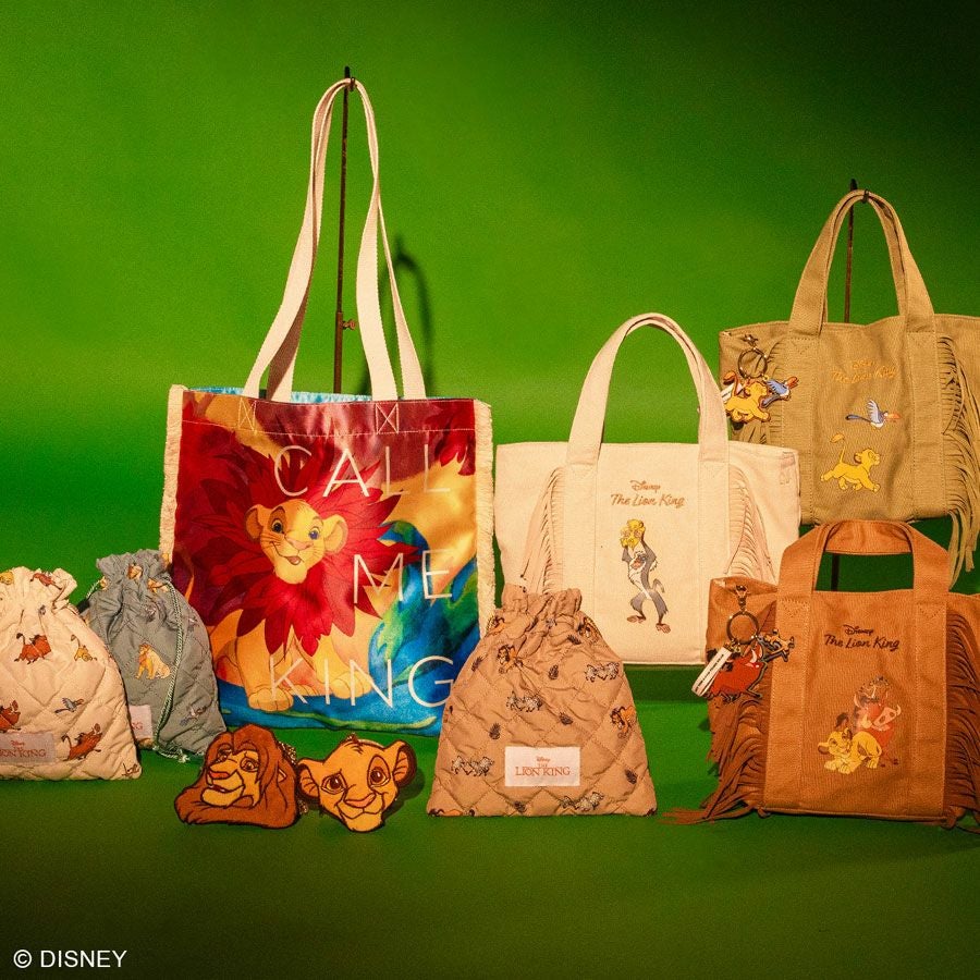【新品未使用】MEI ライオンキング コラボバッグ スタイリッシュな「MEI(メイ)」デザインのバッグ！Disney Classics