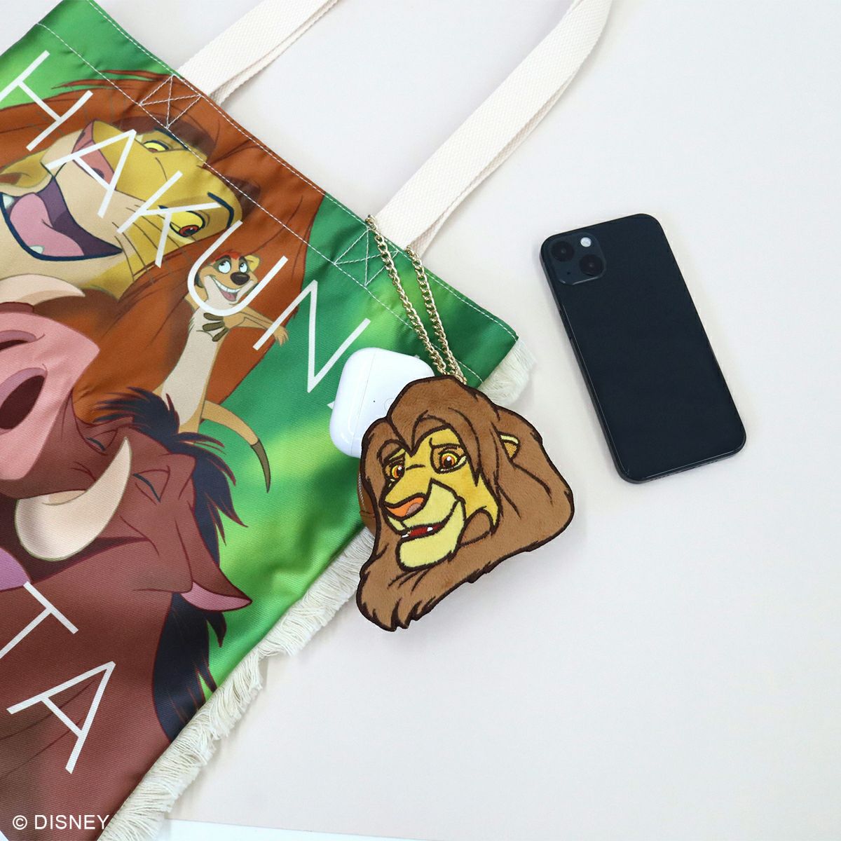 DISNEY COLLECTIONライオン・キング/ダイカットポーチチャーム 大人 DISNEY COLLECTIONライオン・キング/ダイカットポーチチャーム 大人
