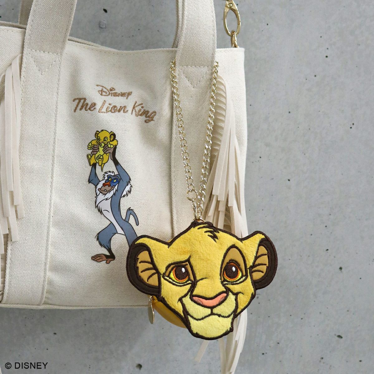 DISNEY COLLECTIONライオン・キング/ダイカットポーチチャーム 大人