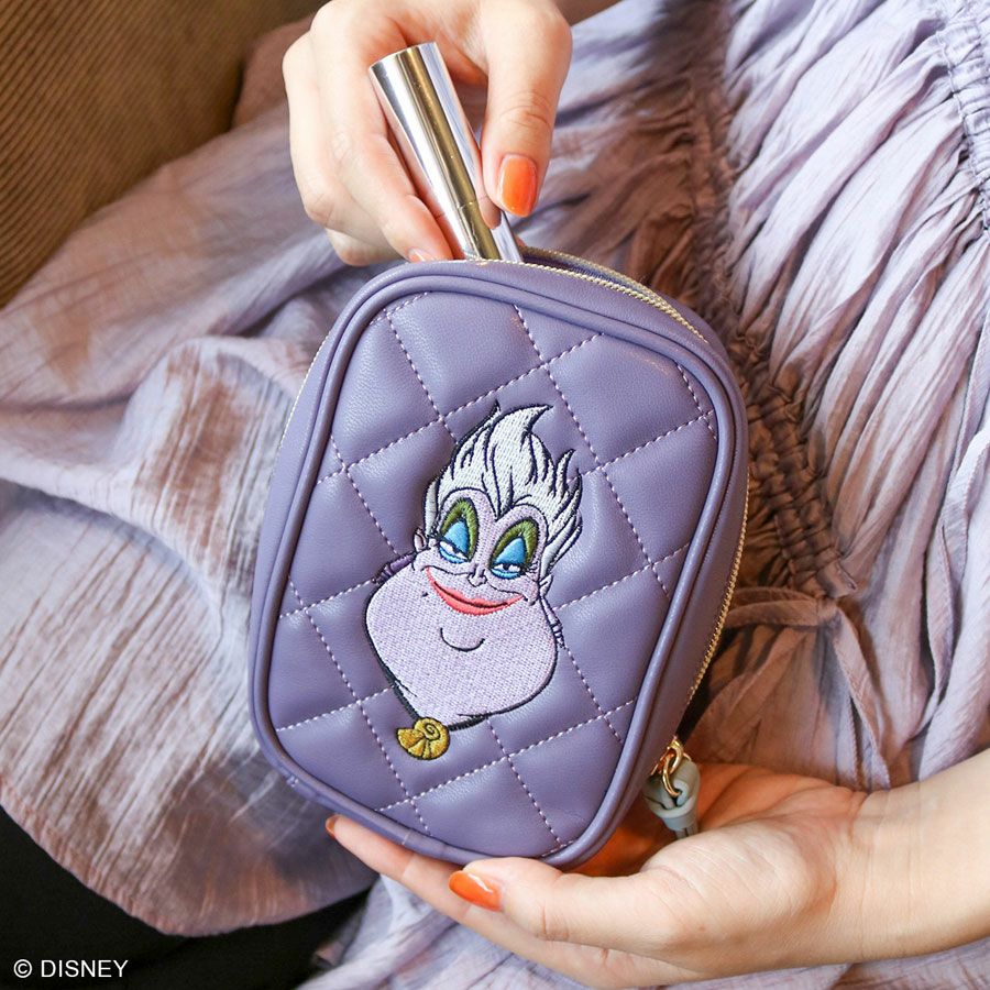 DISNEY COLLECTIONディズニーヴィランズ/キルティングフェイスポーチ