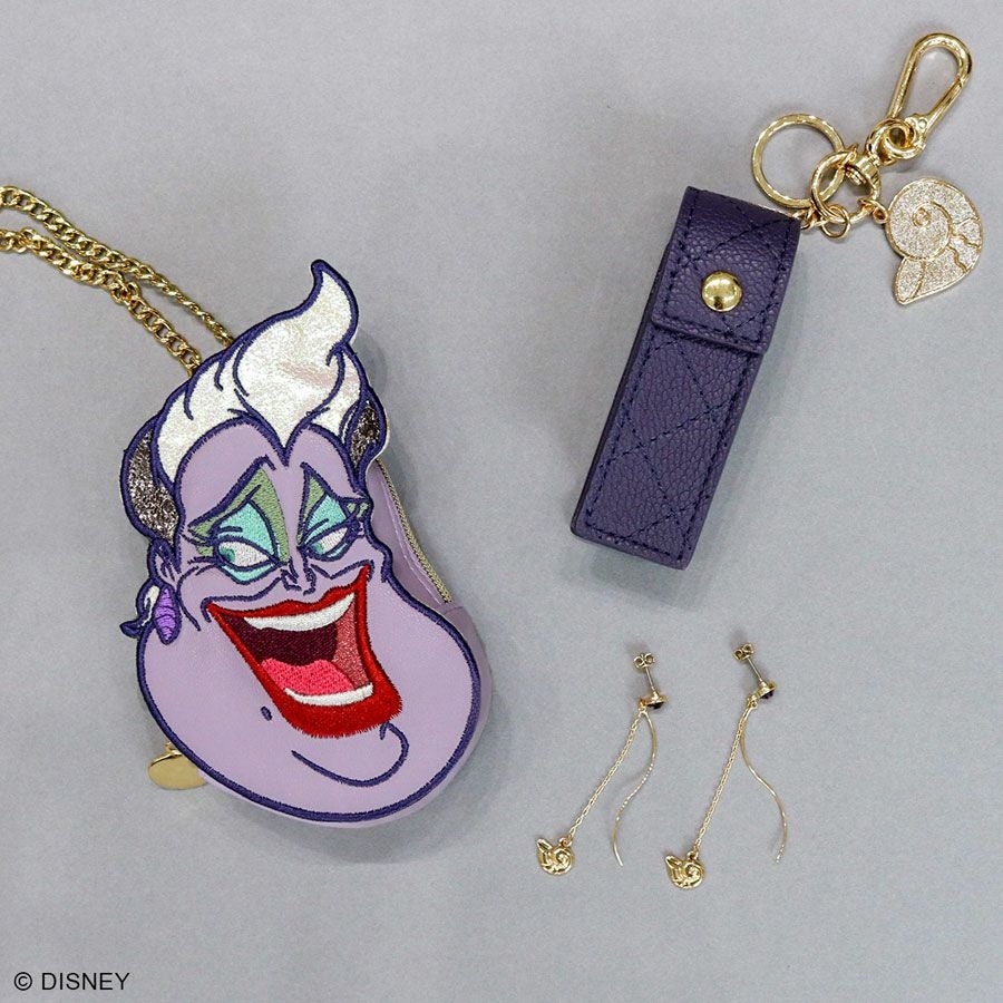 DISNEY COLLECTIONディズニーヴィランズ/メタルチャームリップケース