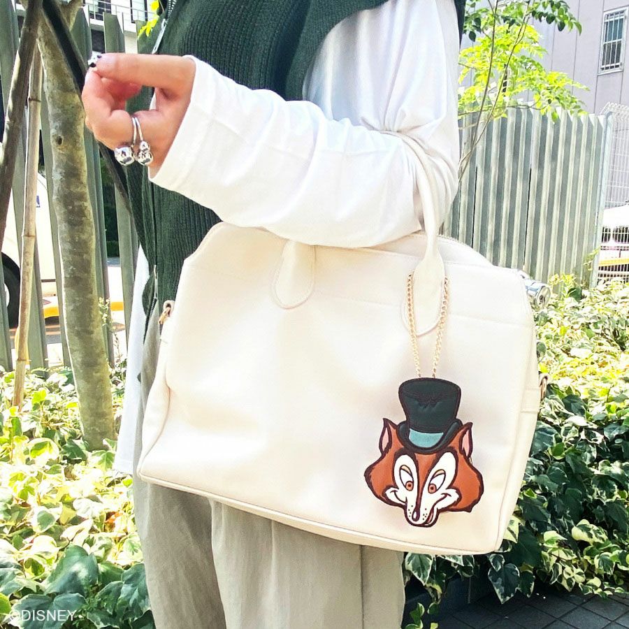 DISNEY COLLECTIONピノキオ/パッチワークダイカットポーチチャーム