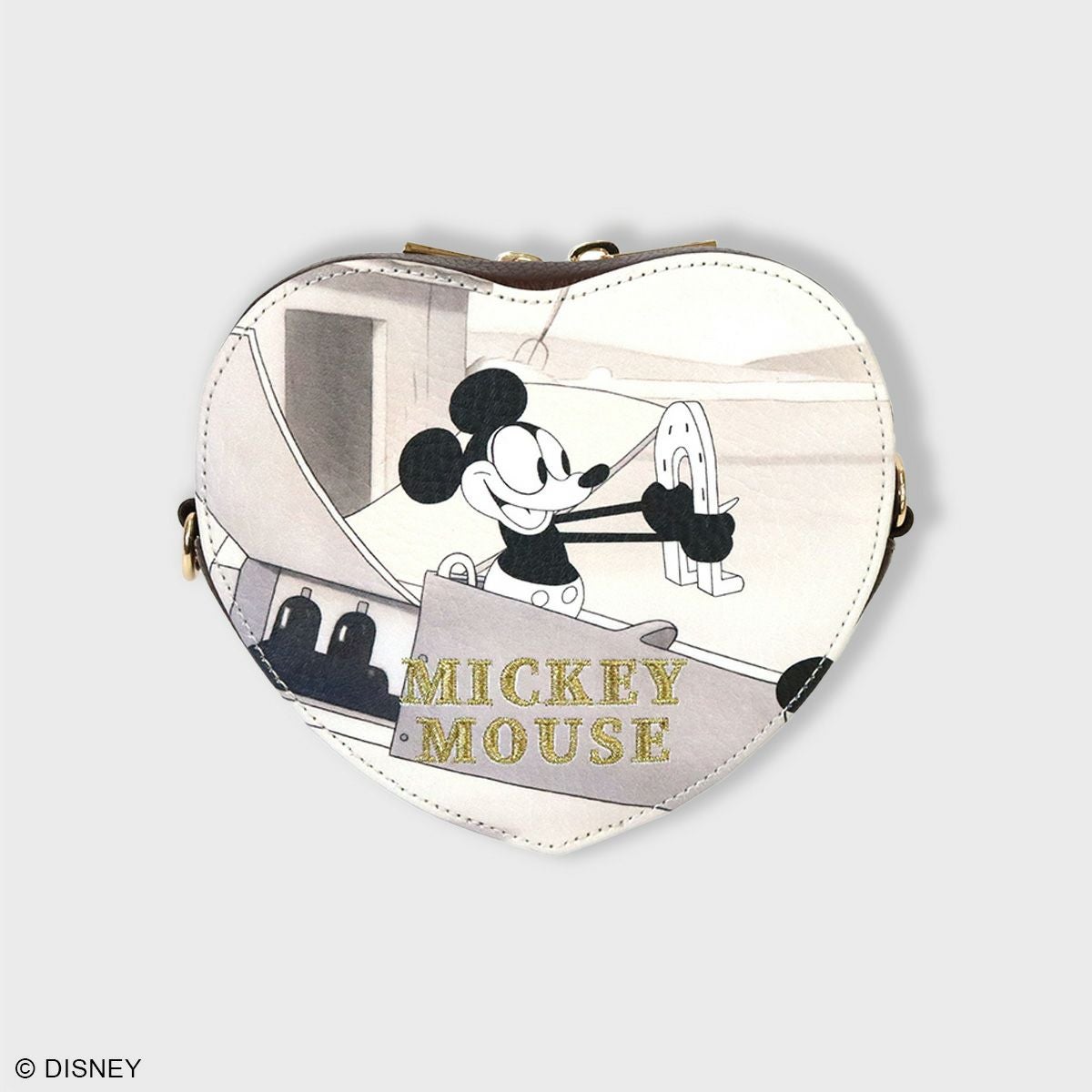 DISNEY COLLECTIONプレーン・クレイジー / ハートプリントポーチ