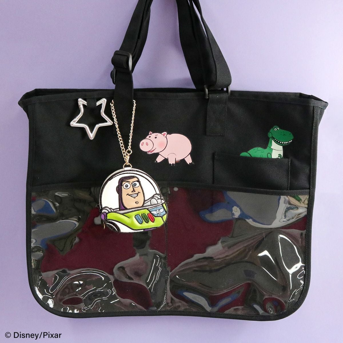DISNEY COLLECTIONトイ・ストーリー/マルチポケットトート ブラック