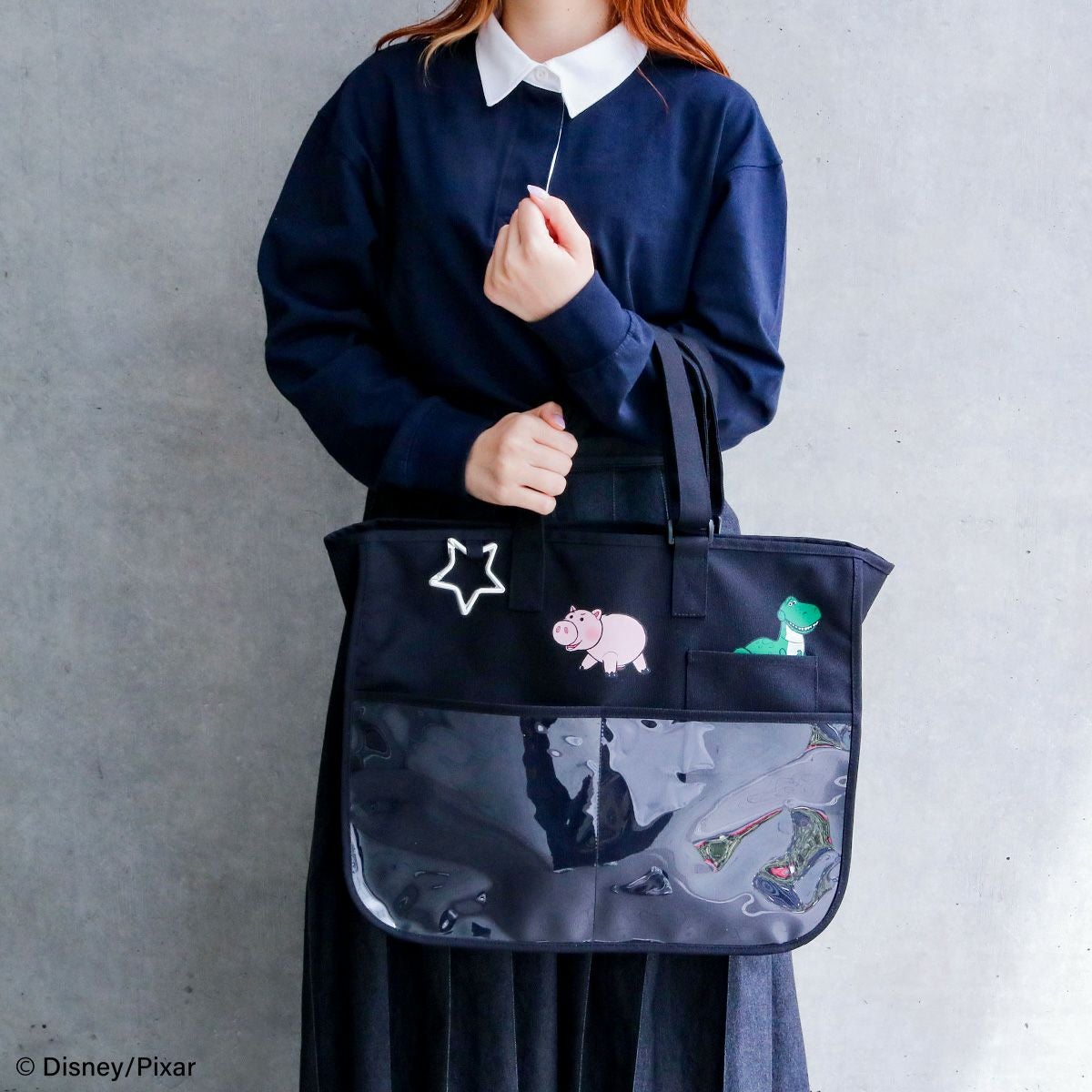 DISNEY COLLECTIONトイ・ストーリー/マルチポケットトート ブラック