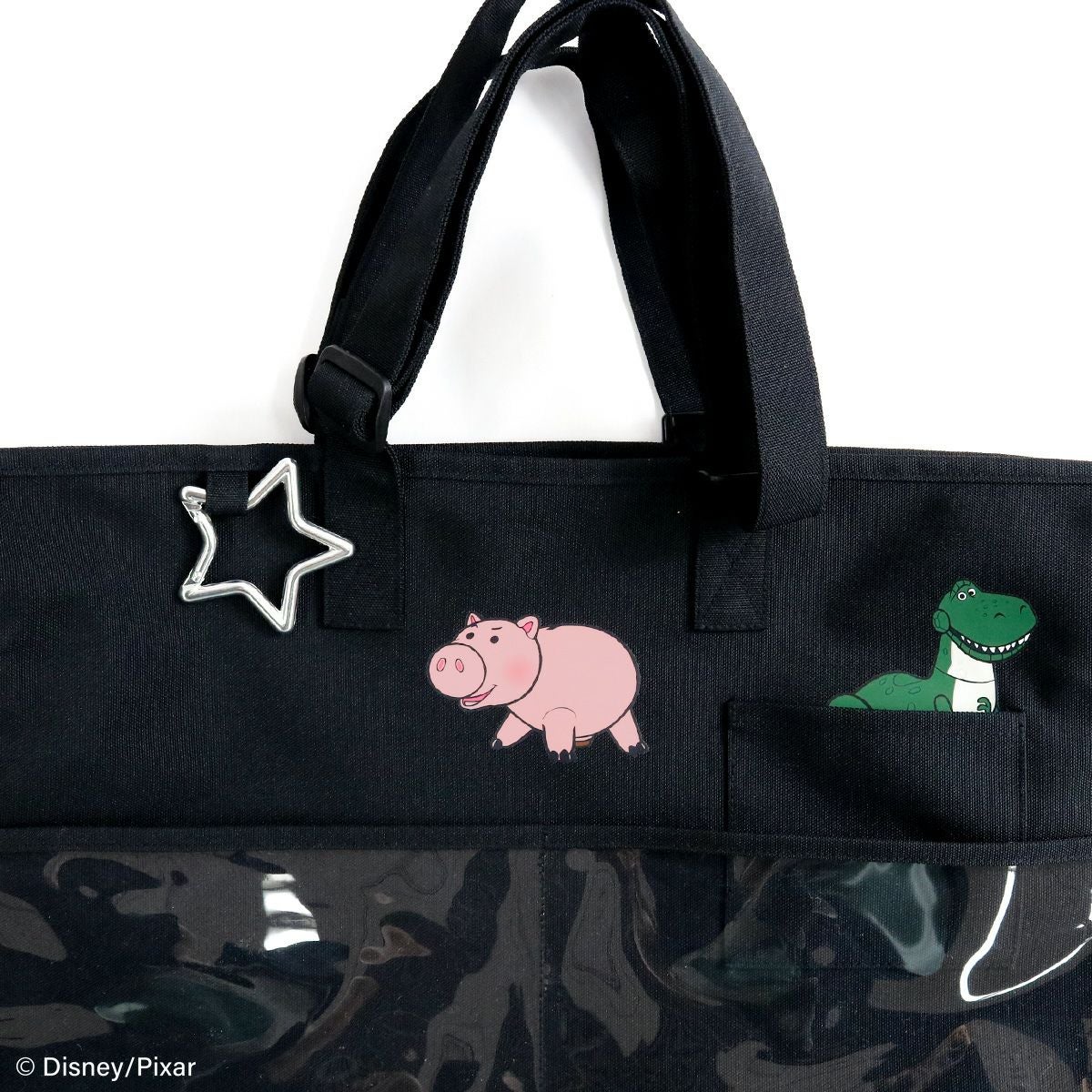 DISNEY COLLECTIONトイ・ストーリー/マルチポケットトート ブラック