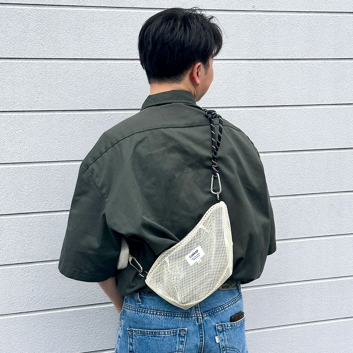 ACCOMMODEカラップメッシュショルダー リッチバニラ | ショルダー