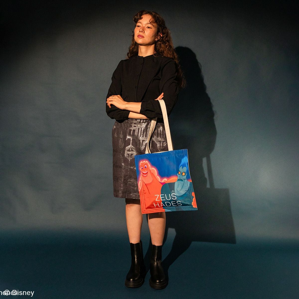 DISNEY COLLECTIONヘラクレス/グラフィックトートバッグ ブルー