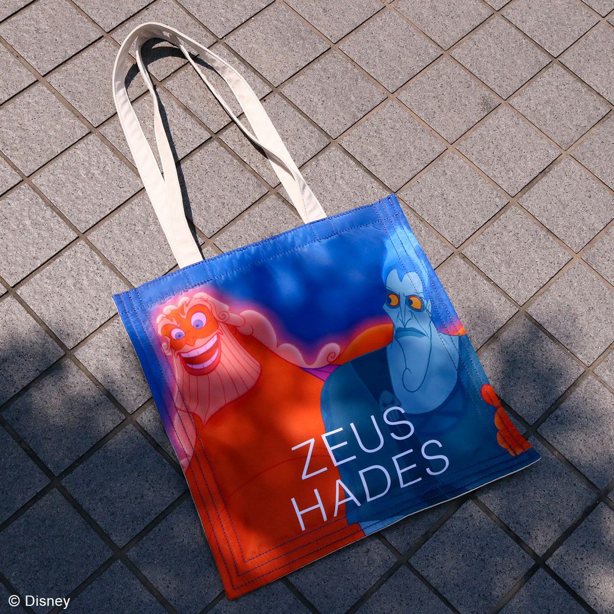 DISNEY COLLECTIONヘラクレス/グラフィックトートバッグ ブルー