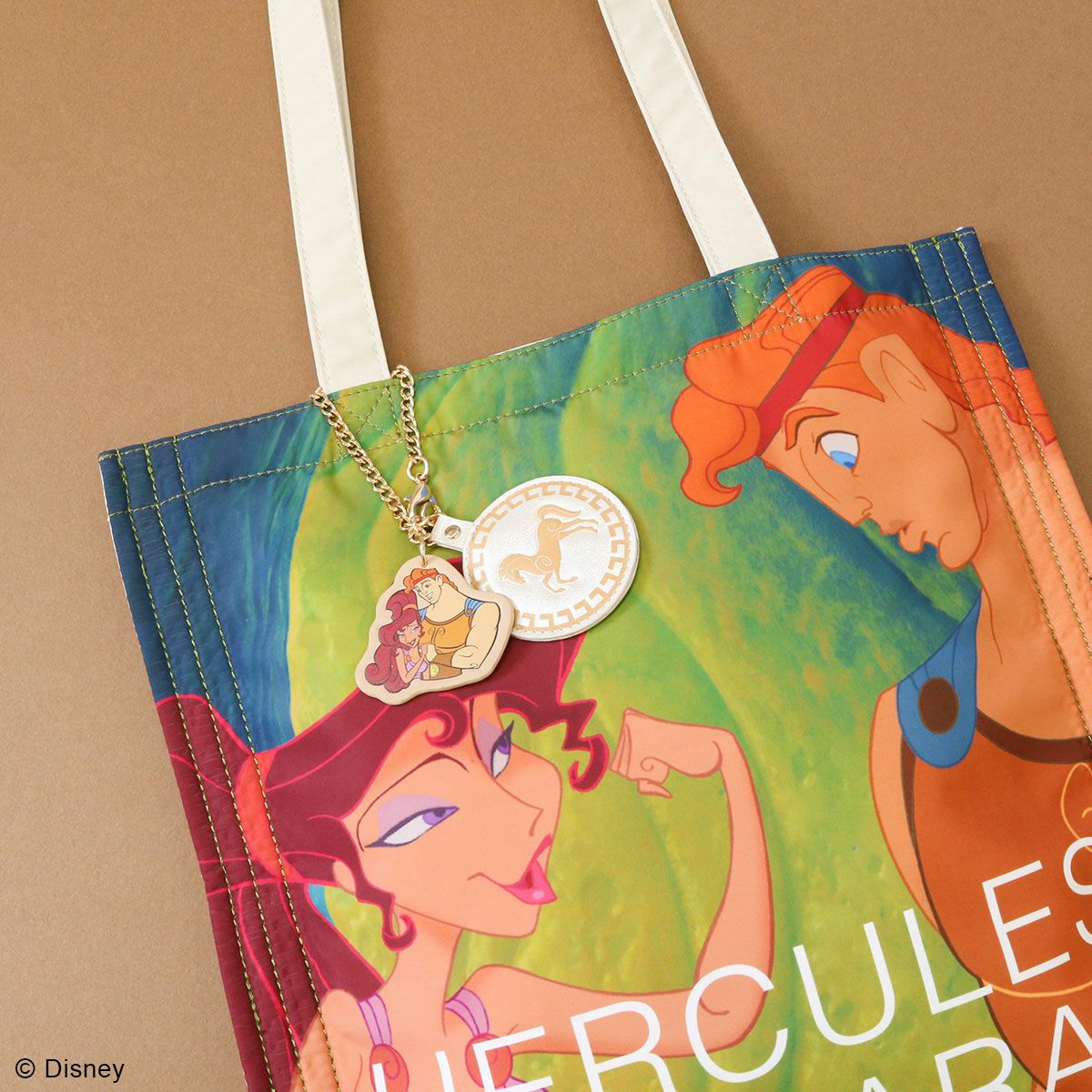 DISNEY COLLECTIONヘラクレス/グラフィックトートバッグ グリーン