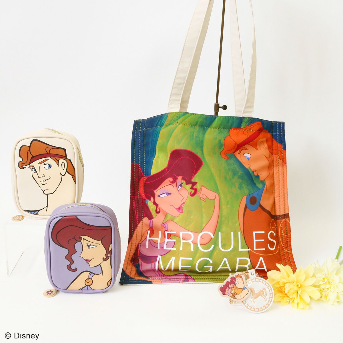 ディズニー　クルエラ グラフィックバッグ DISNEY COLLECTIONヘラクレス/グラフィックトートバッグ グリーン