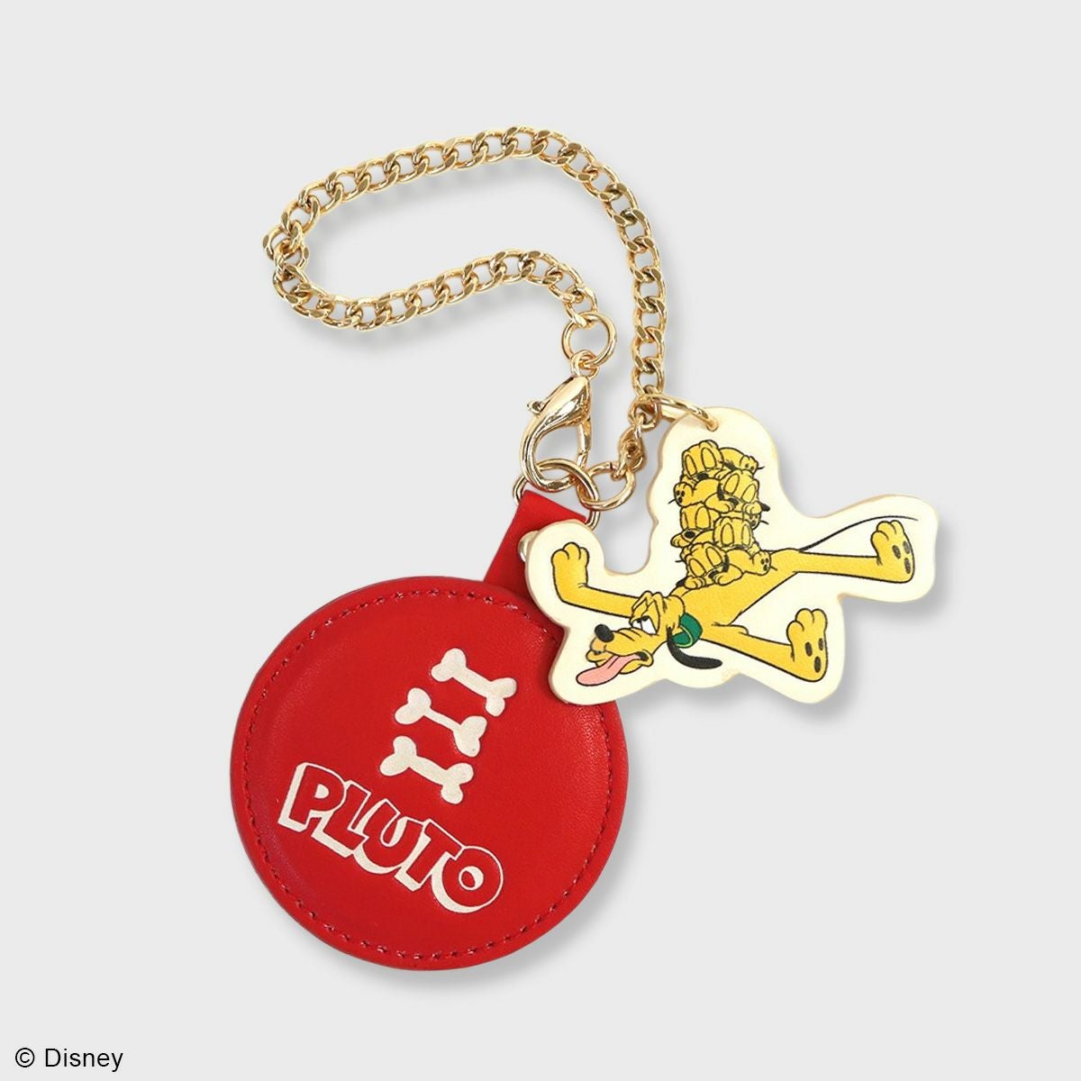 DISNEY COLLECTIONプルート/ミラーチャーム レッド | ポーチ | アコモ