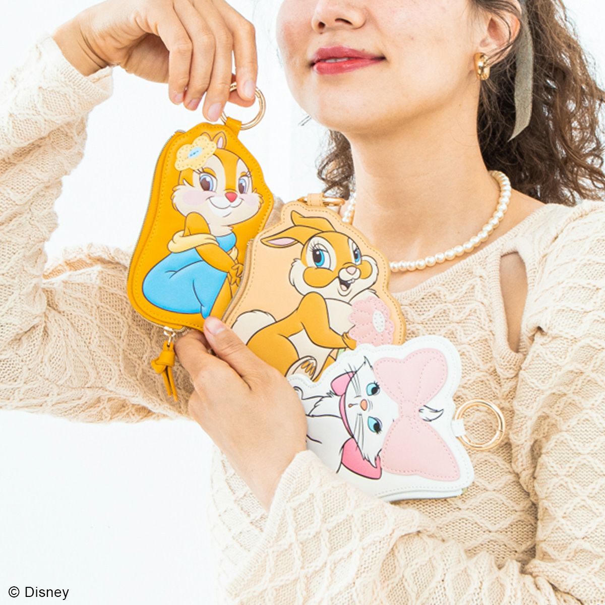 DISNEY COLLECTIONディズニー/ダイカットフラットポーチ クラリス