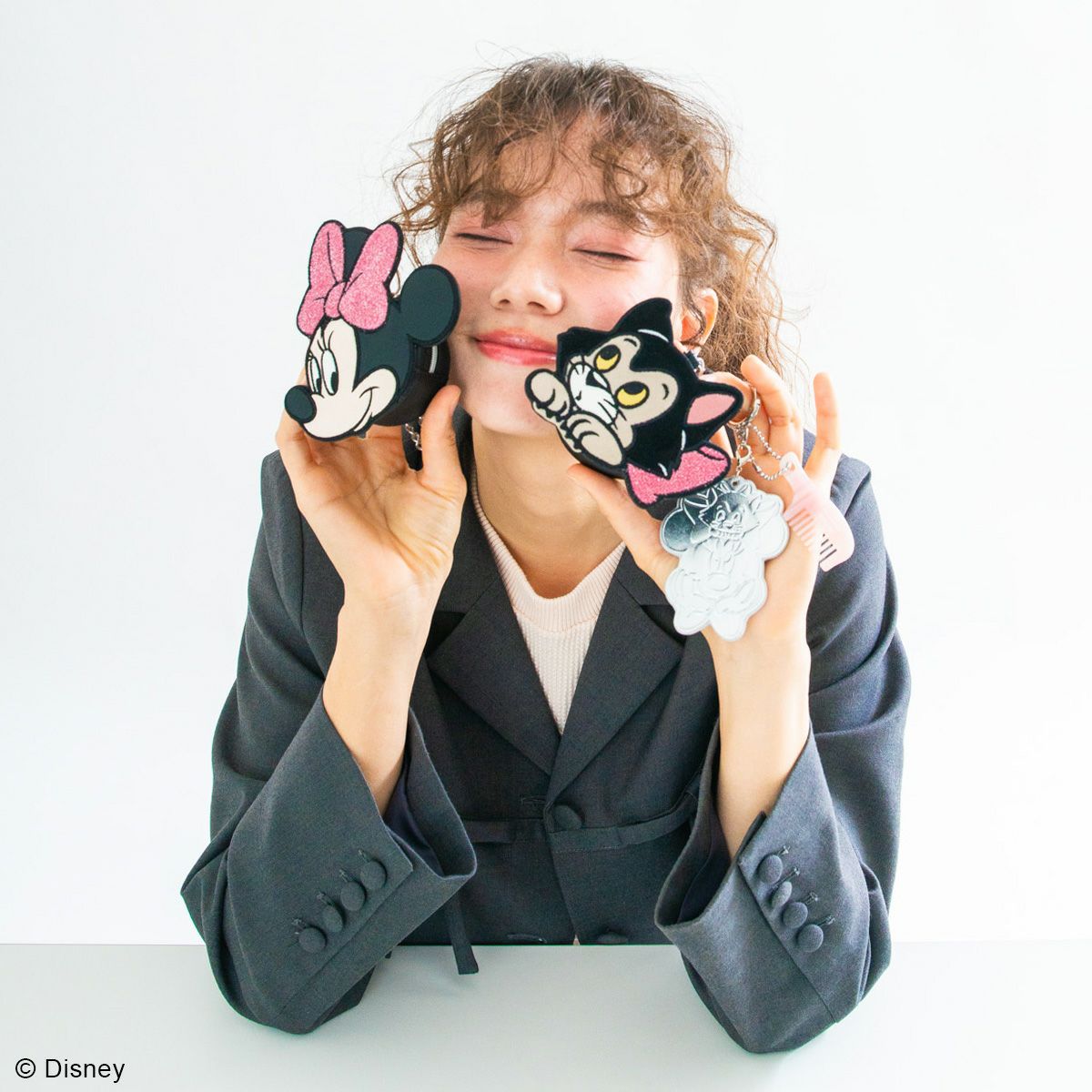 DISNEY COLLECTIONディズニー/ダイカットポーチチャーム フィガロ