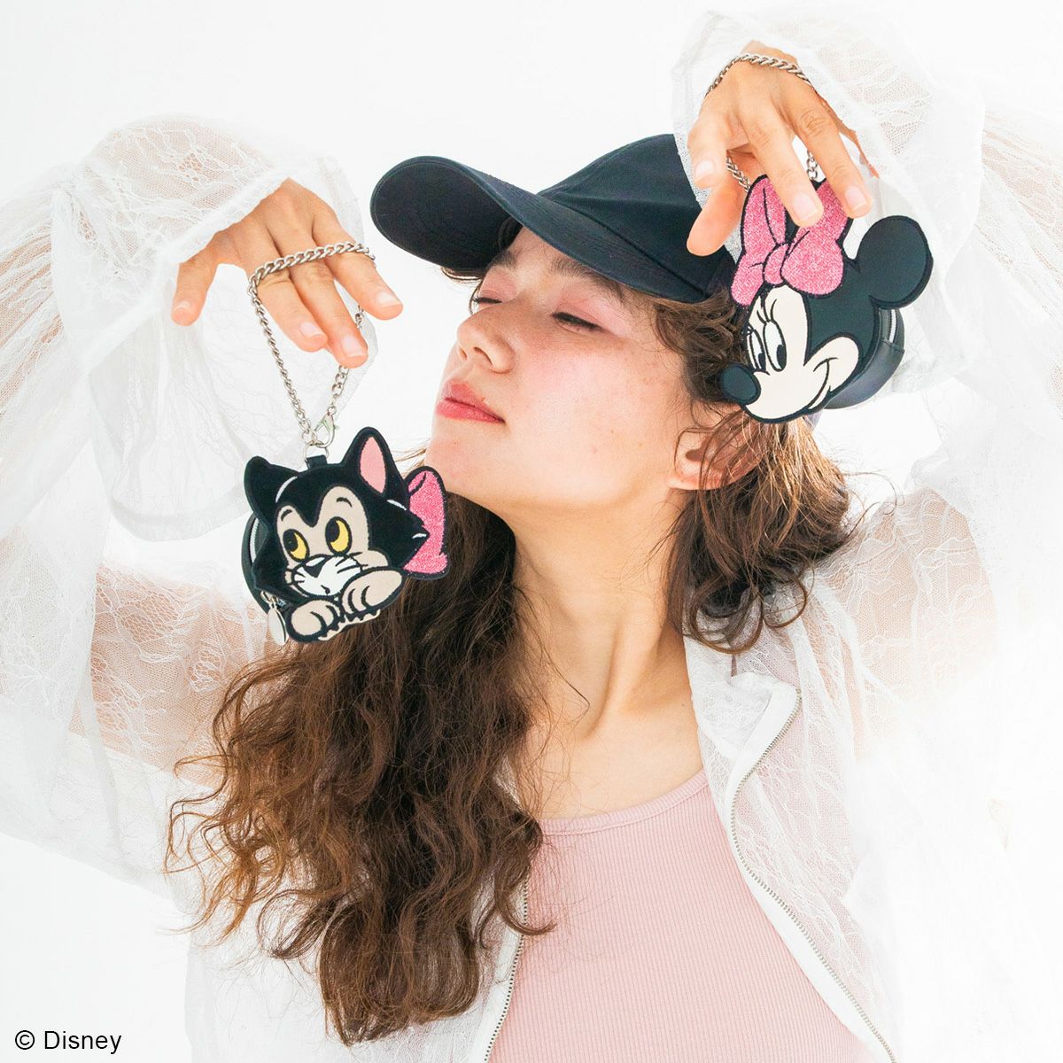 DISNEY COLLECTIONディズニー/ダイカットポーチチャーム フィガロ