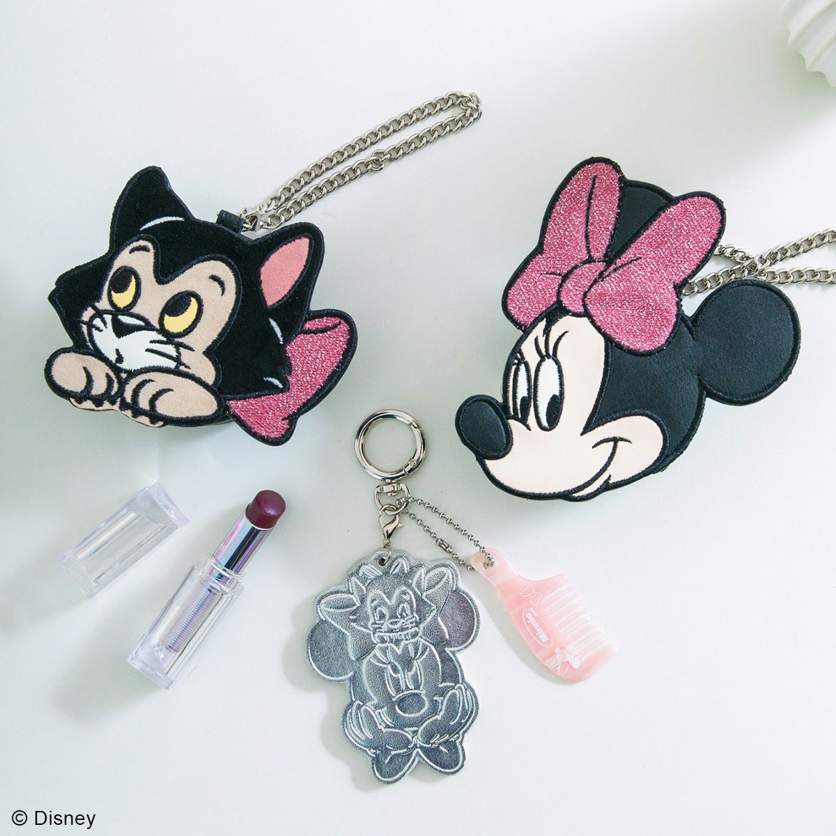 DISNEY COLLECTIONディズニー/ダイカットポーチチャーム ミニーマウス