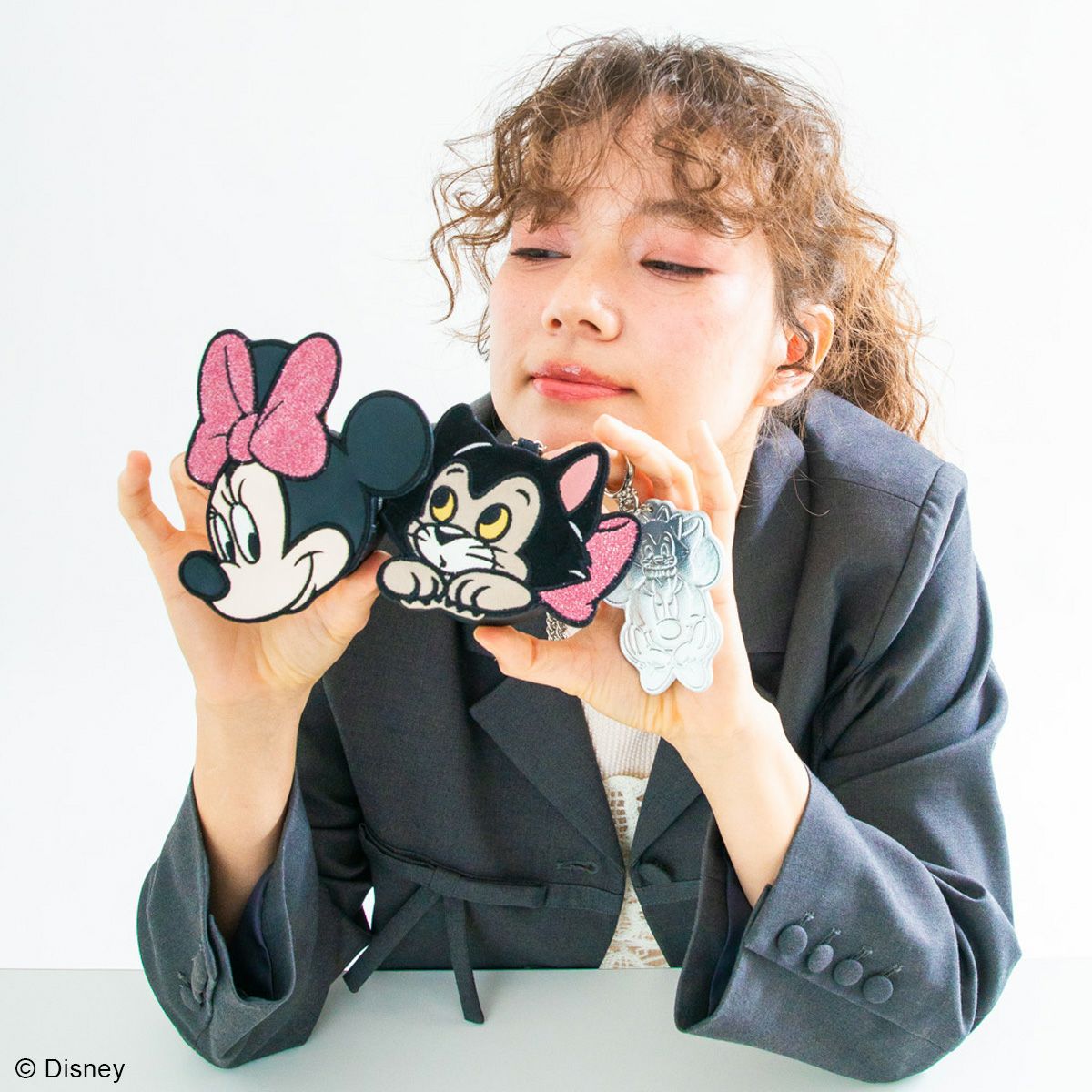 DISNEY COLLECTIONディズニー/ダイカットポーチチャーム ミニーマウス
