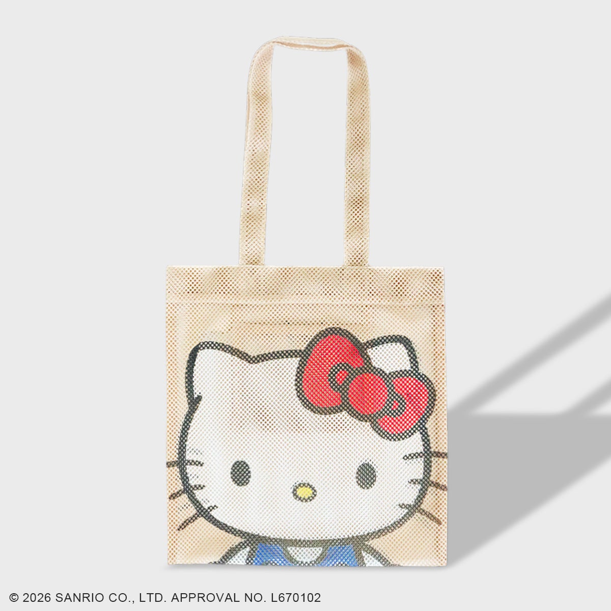 sanrioサンリオキャラクターズ/カラップ フェイスアップメッシュトート