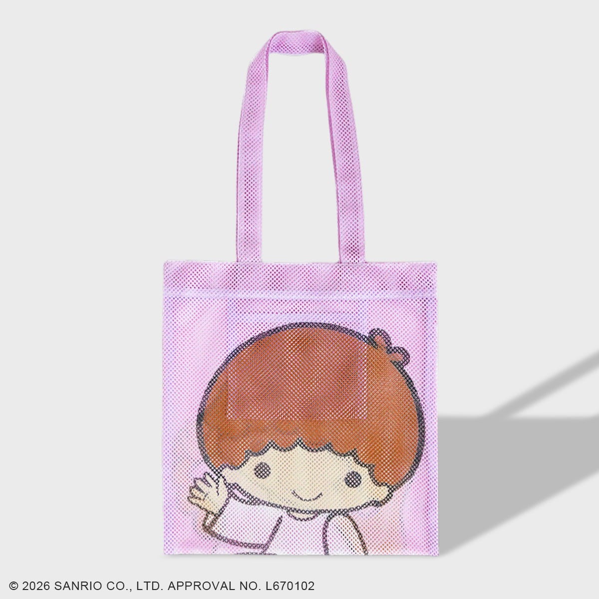 sanrioサンリオキャラクターズ/カラップ フェイスアップメッシュトート