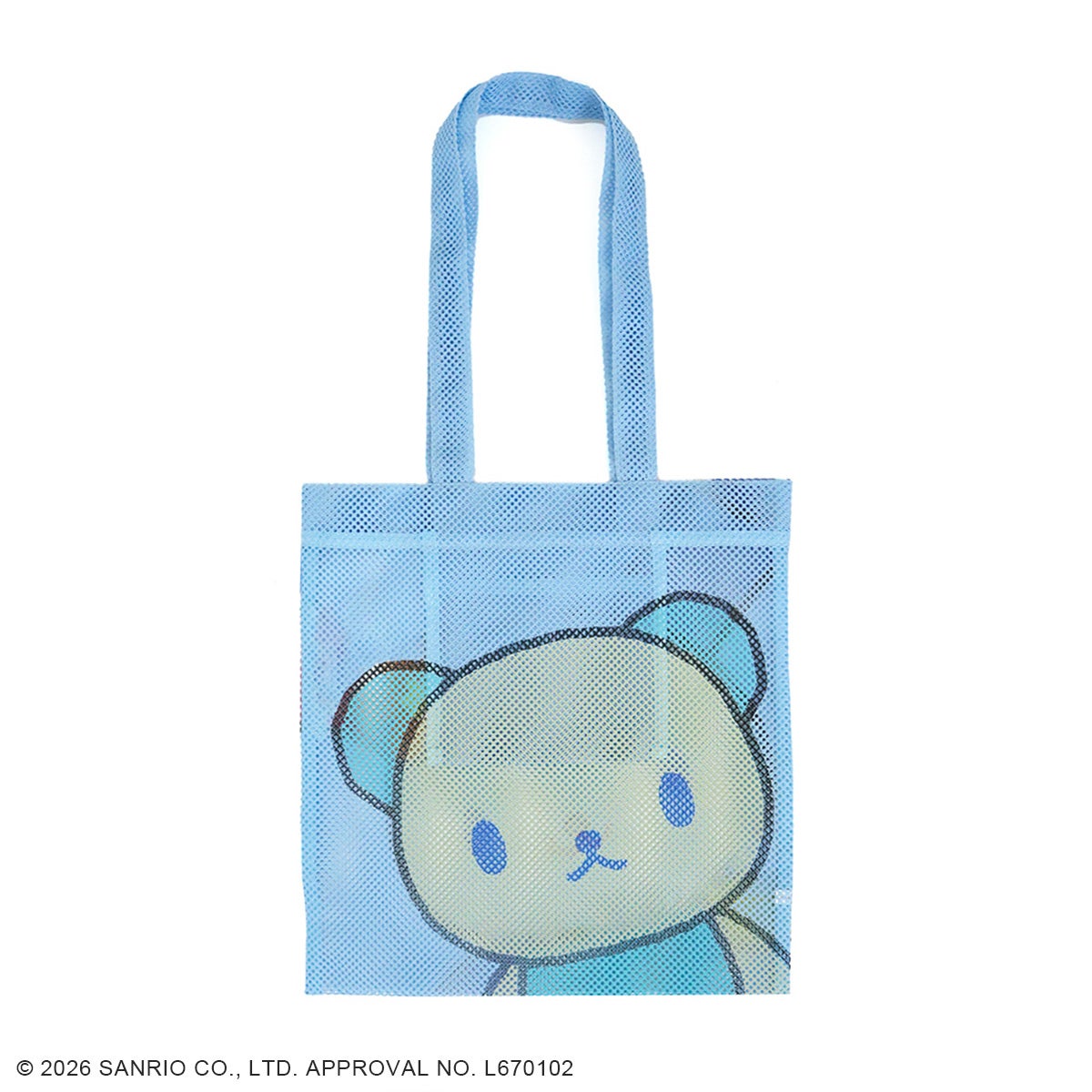 sanrioサンリオキャラクターズ/カラップ フェイスアップメッシュトート
