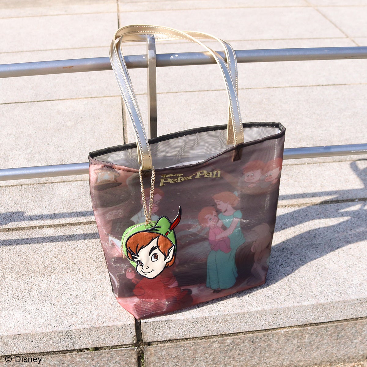DISNEY COLLECTIONピーター・パン/チュールグラフィックトートバッグ